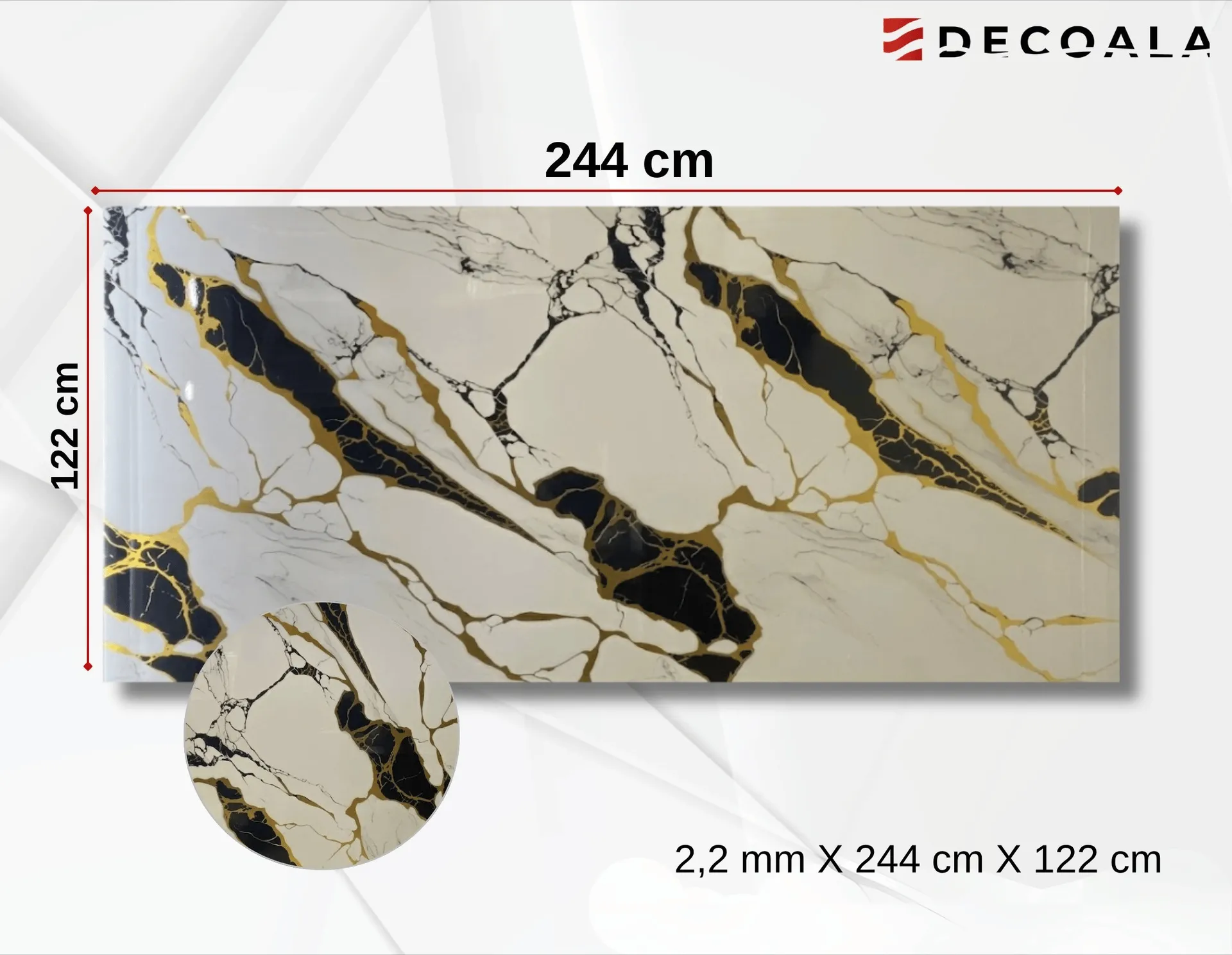Carrara Paris PVC Duvar Paneli (ZLJ-067) görseli 1