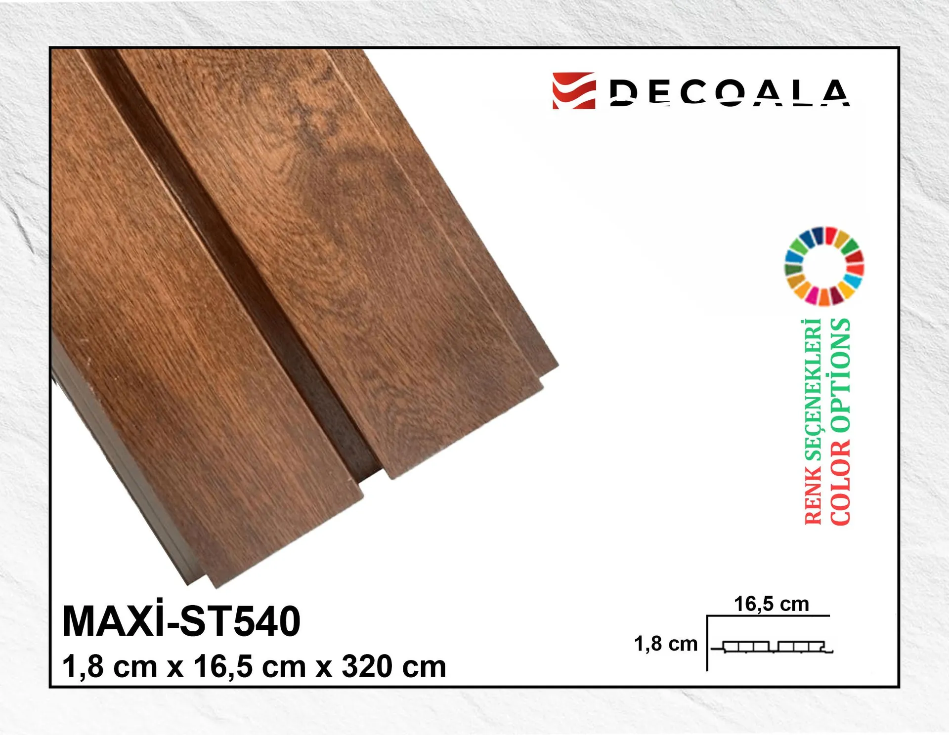 MAXİ KOMPOZİT LAMBRİ (MAXİ-ST540) görseli 1