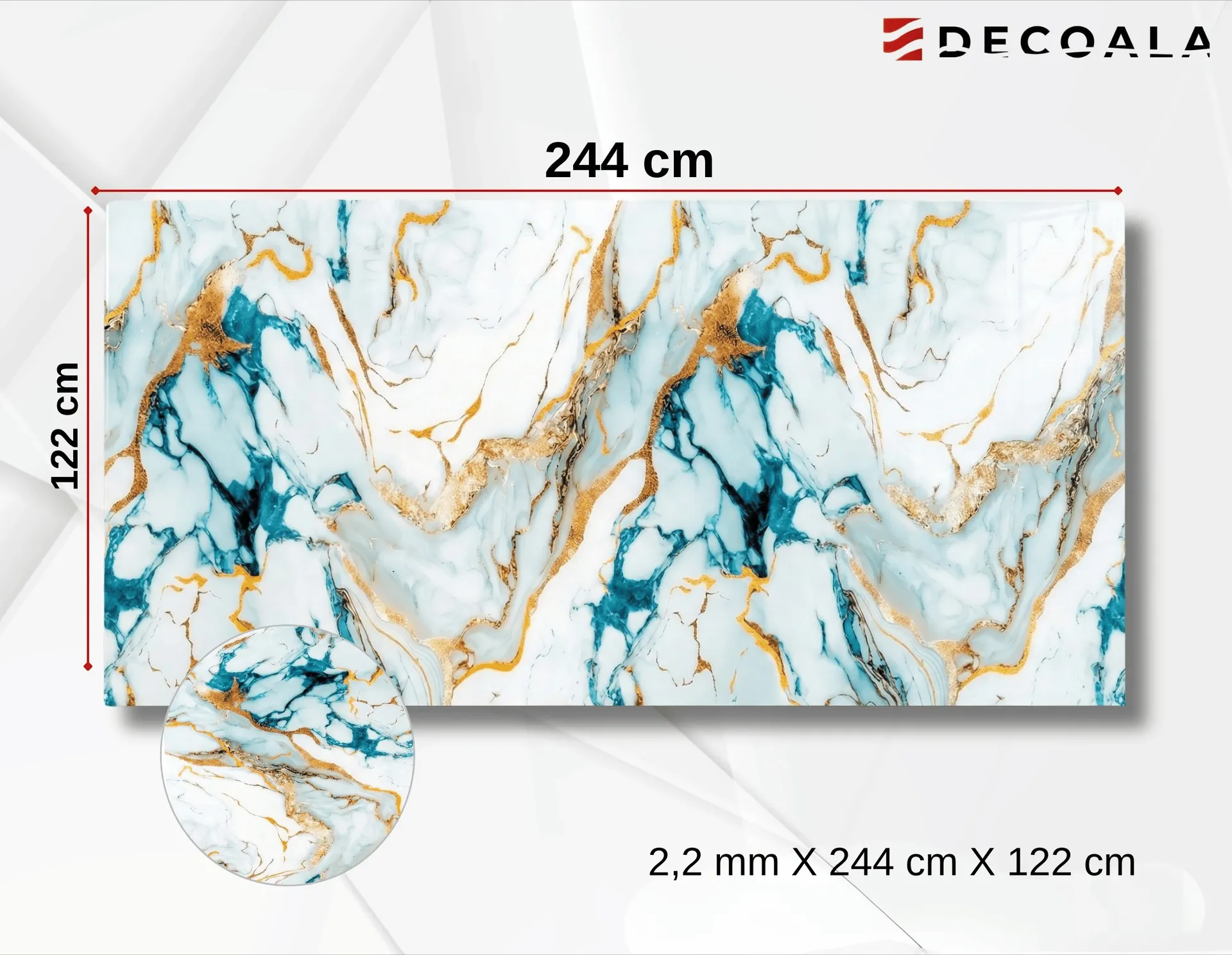 Oro Blue PVC Duvar Paneli (DM-336) görseli 1