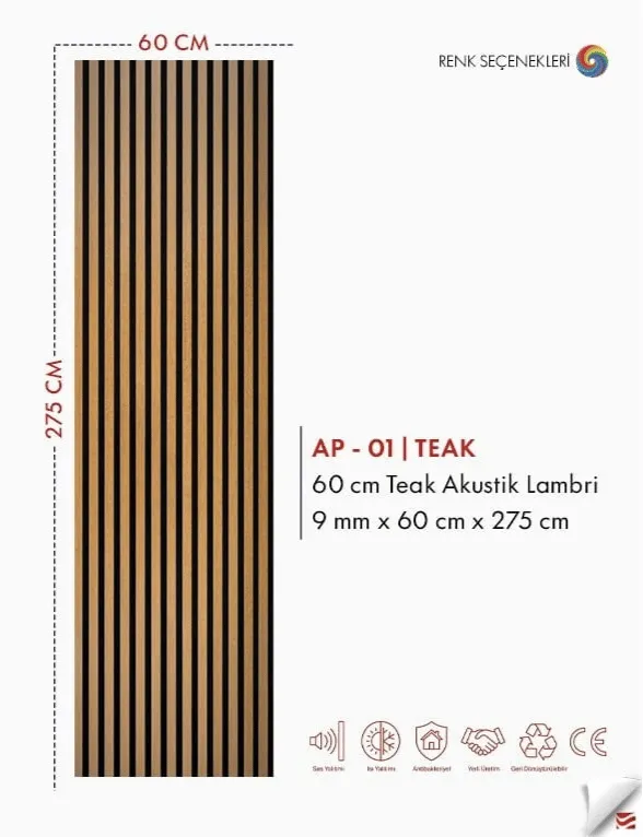 60cm Akustik Panel + Silikon Hediye görseli 2
