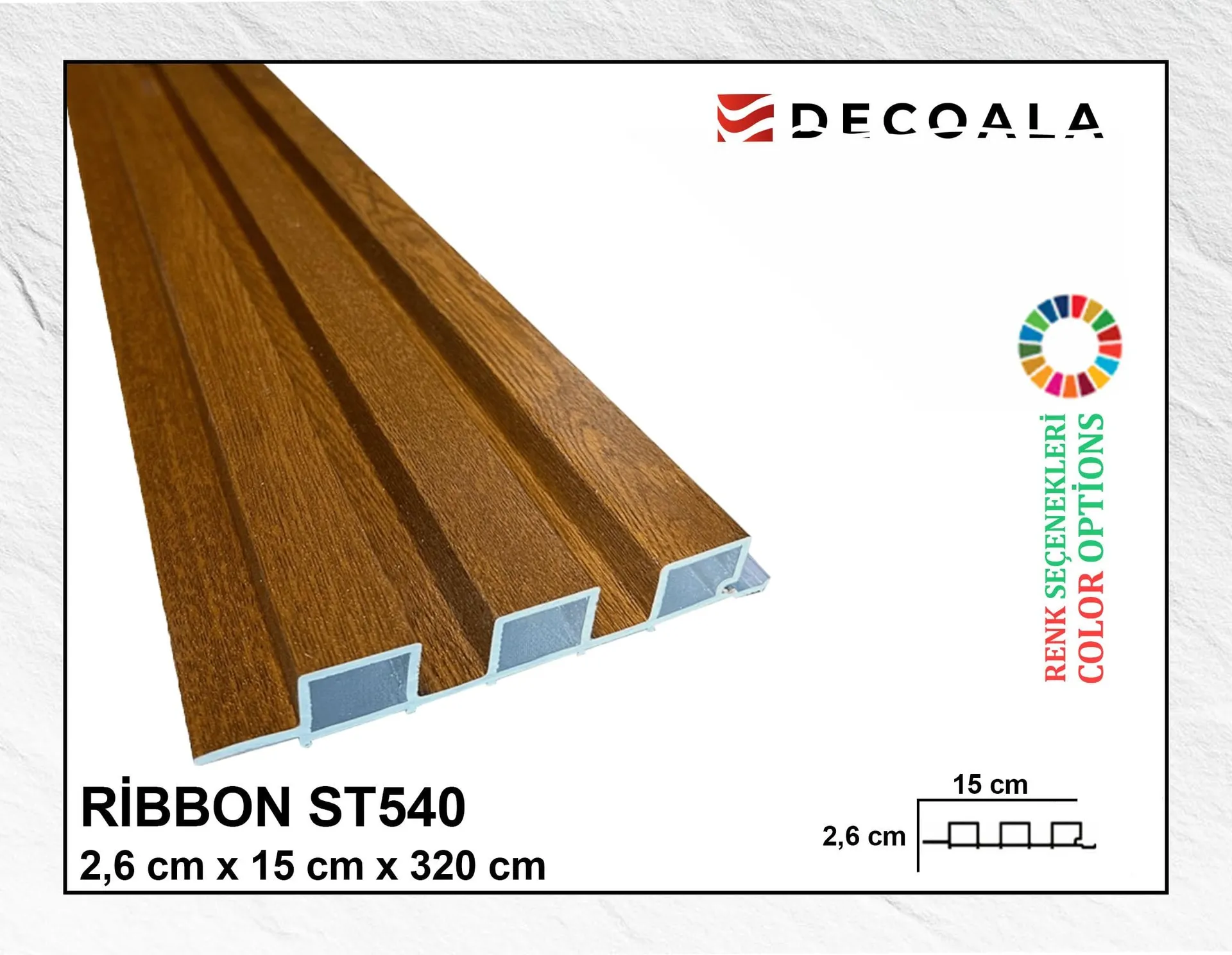 RİBBON KOMPOZİT LAMBRİ (RİBBON ST540) görseli 2