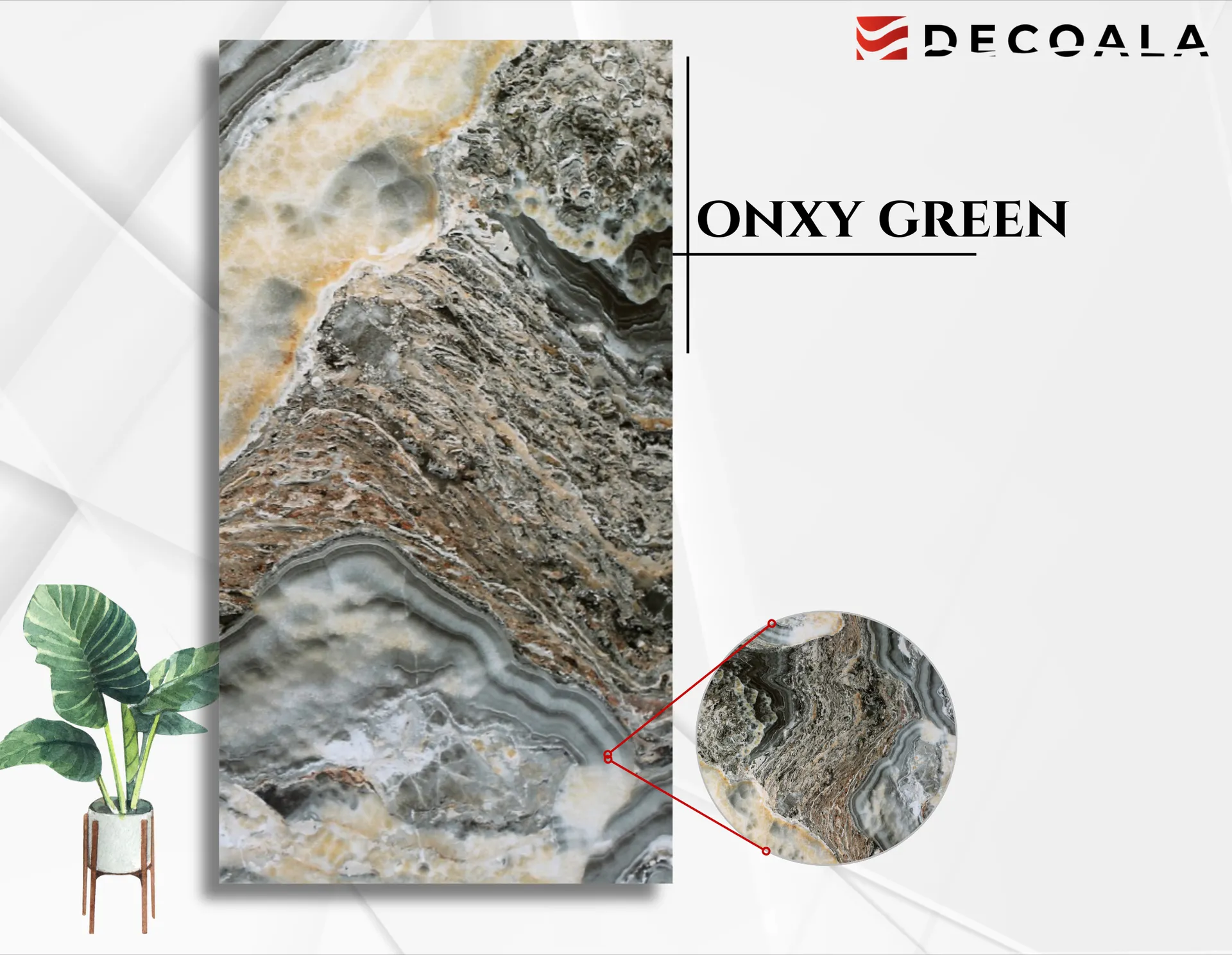 Onxy Green PVC Duvar Paneli (DM-333) görseli 2