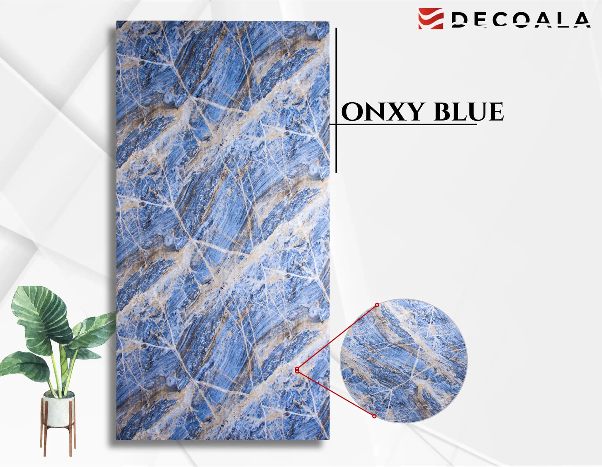 Onyx Blue PVC Duvar Paneli (DM-335) görseli 2