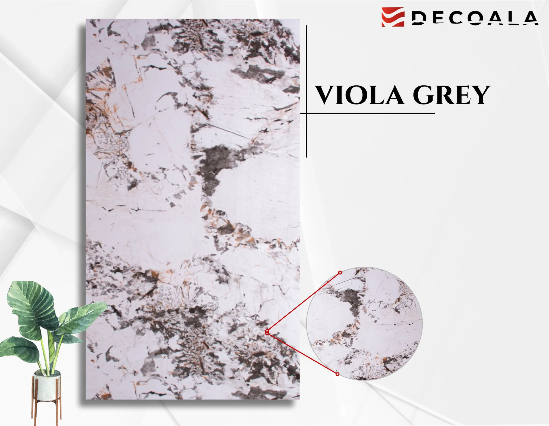 Viola Grey PVC Duvar Paneli (ZLJ-0) görseli 2