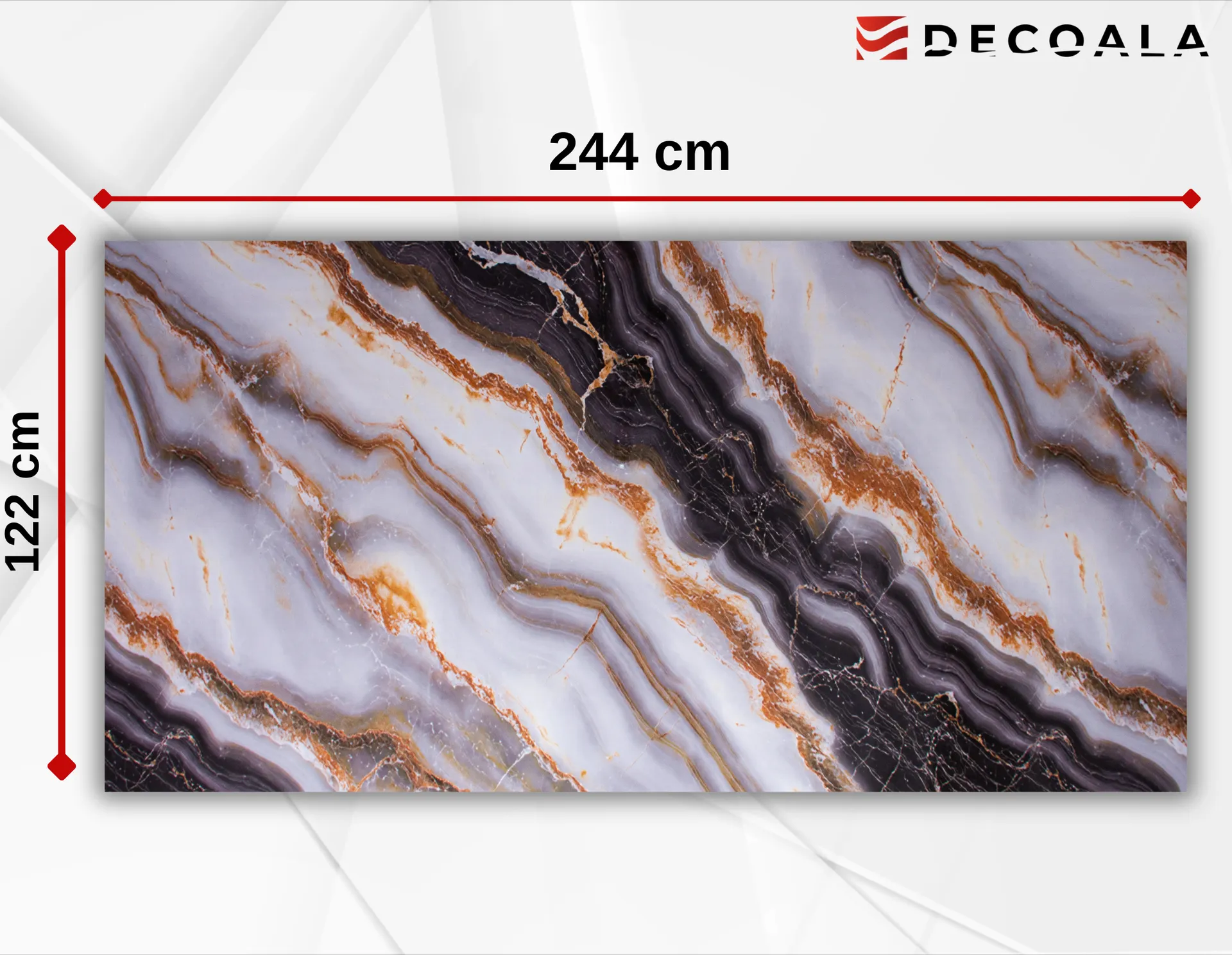 Antik Gold PVC Duvar Paneli (DM-325) görseli 3