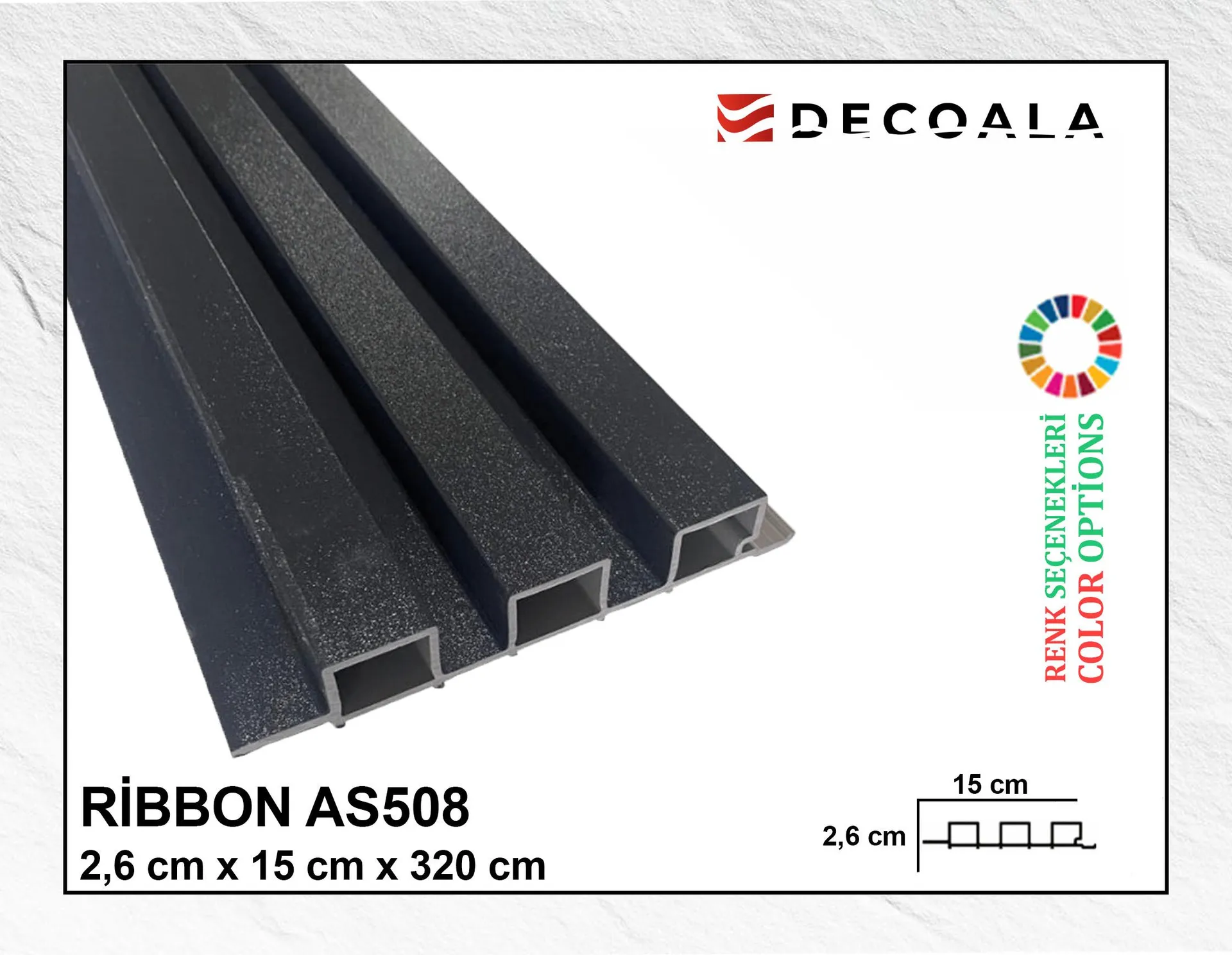 RİBBON KOMPOZİT LAMBRİ (RİBBON ST540) görseli 3