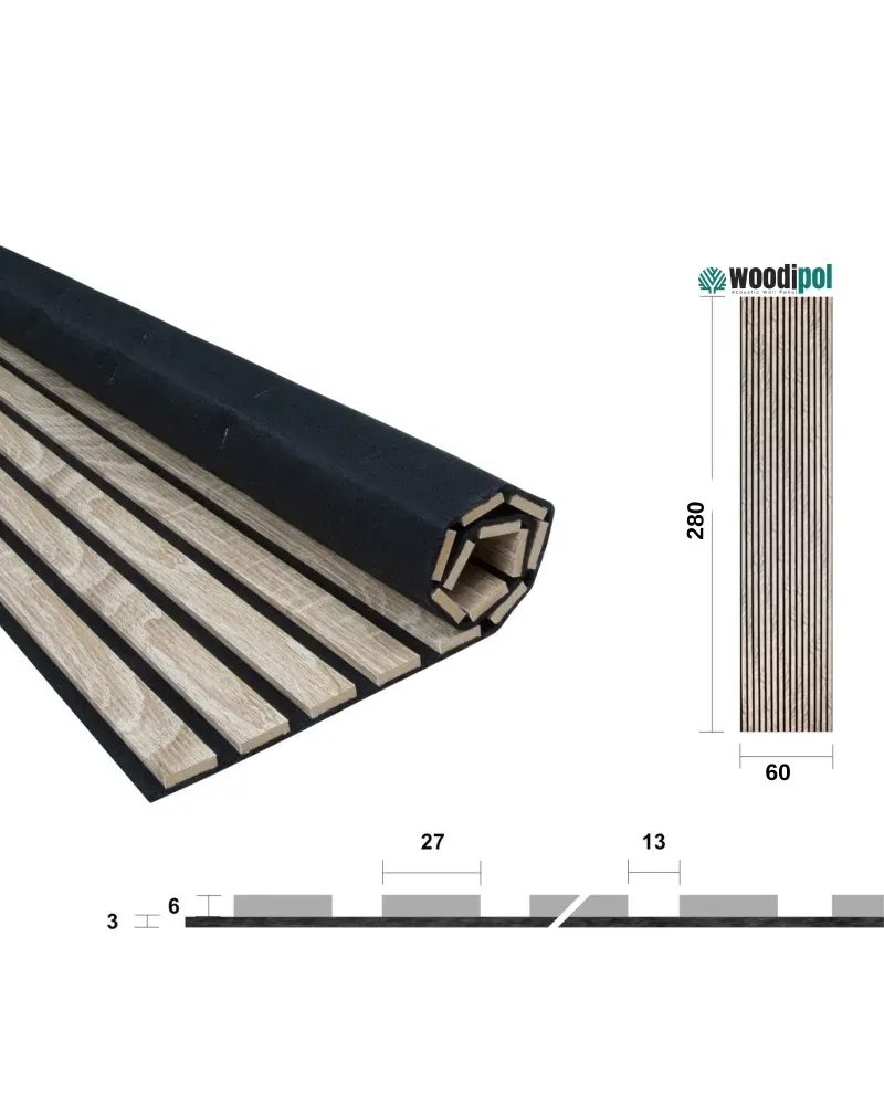 Woodipol Baltık Meşe 60*280 cm görseli 1