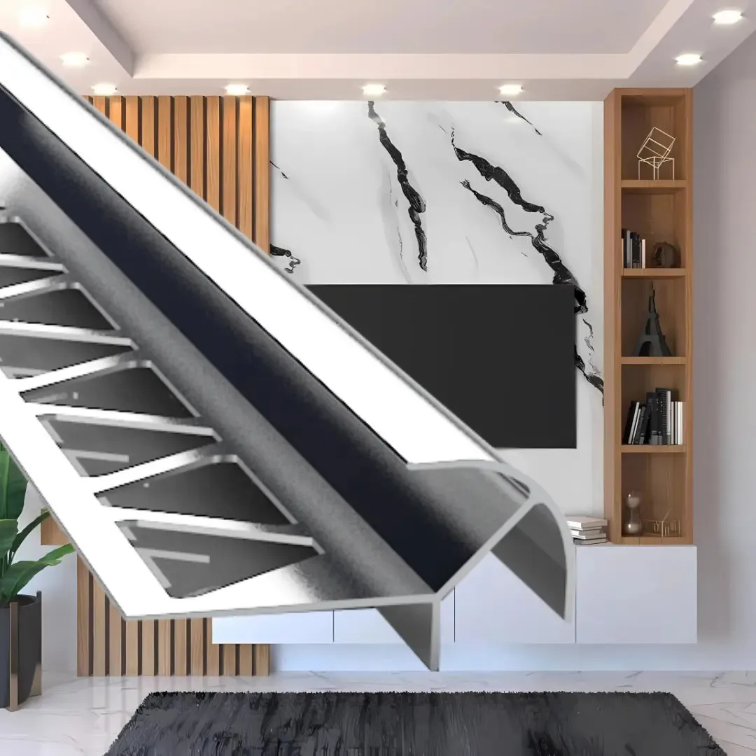 PVC Duvar Panel Dış Köşe Profili görseli 1