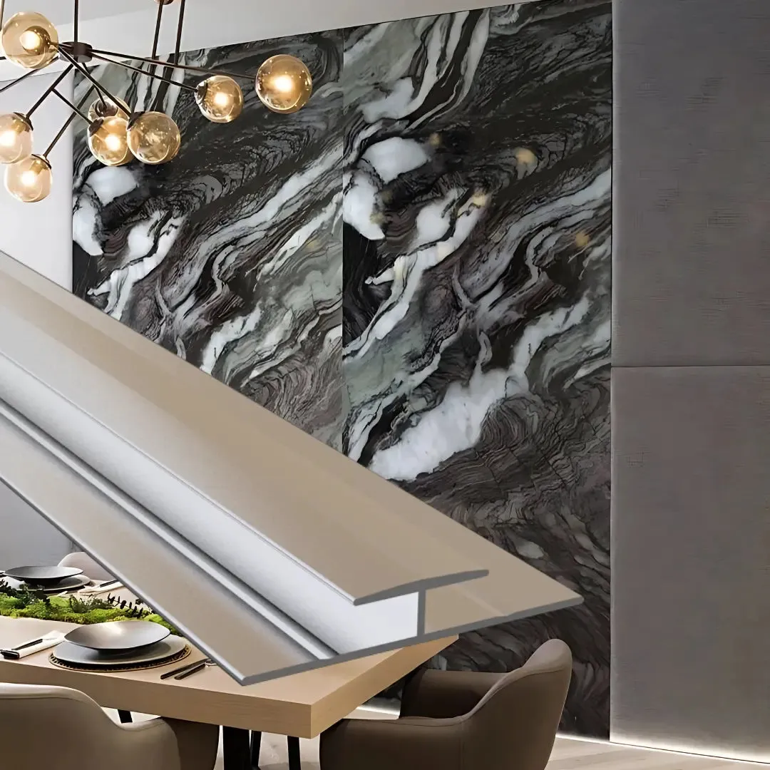 PVC Duvar Panel H Birleşim Profili görseli 1