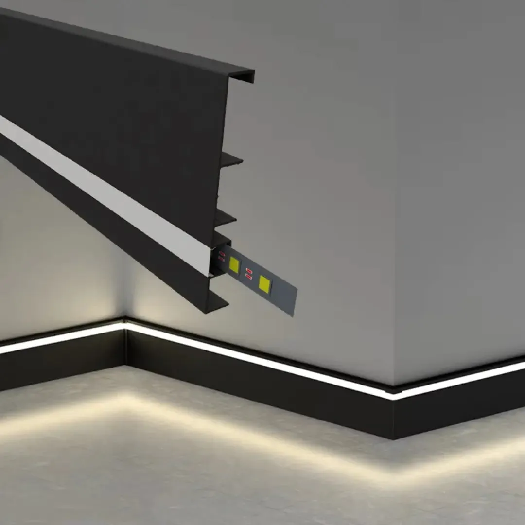 LED'li Süpürgelik Profili görseli 1
