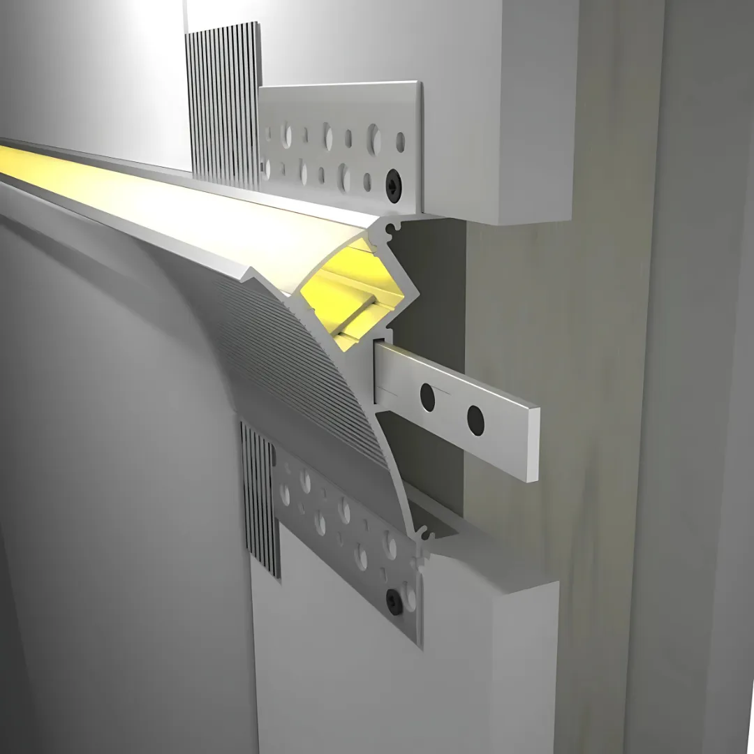 İndirekt Trimless Sıva Altı LED Profili görseli 2