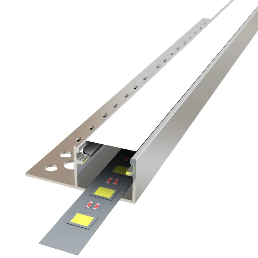 Tek Kanatlı Ters Trimless LED Profili görseli 2