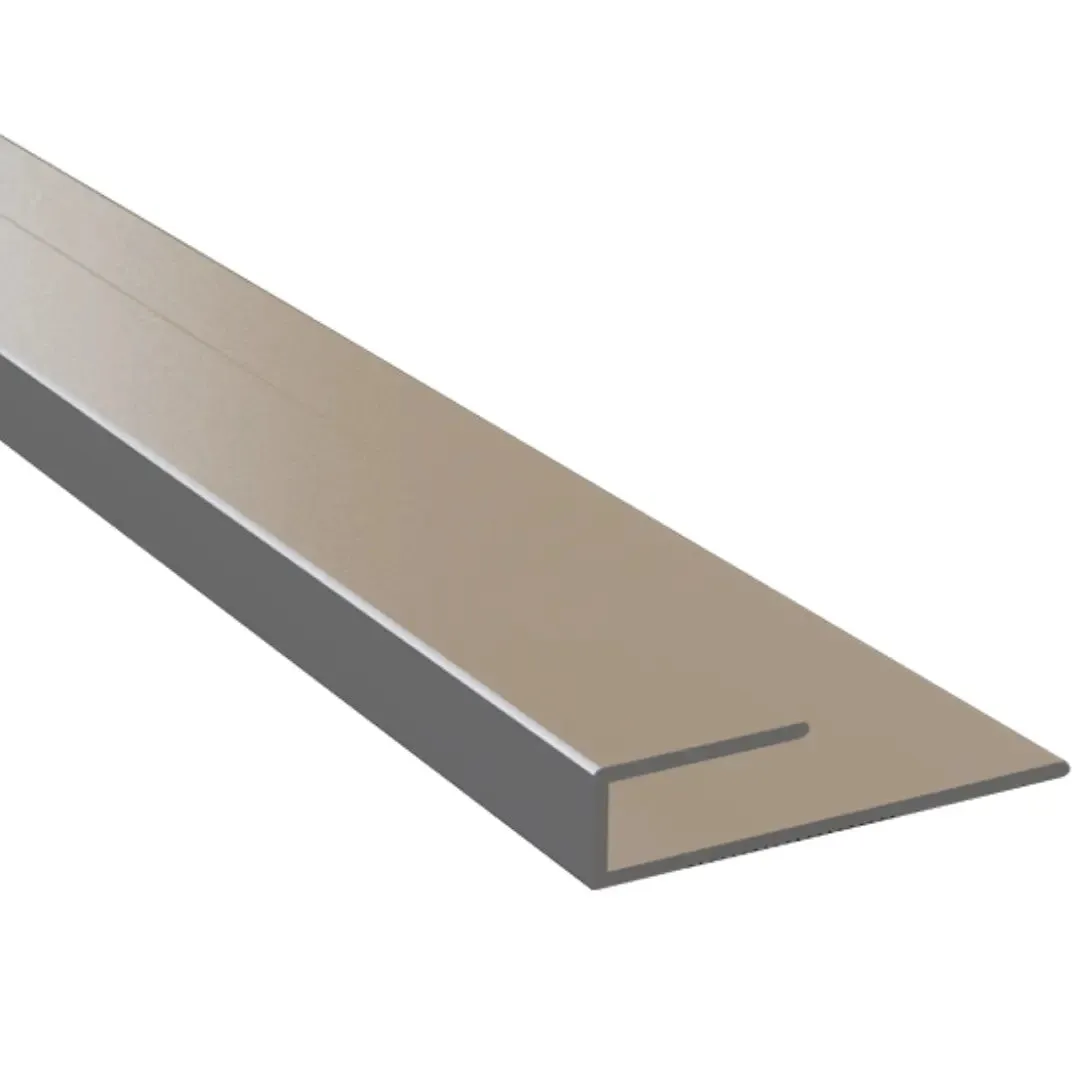 PVC Duvar Panel U Bitim Profili görseli 2