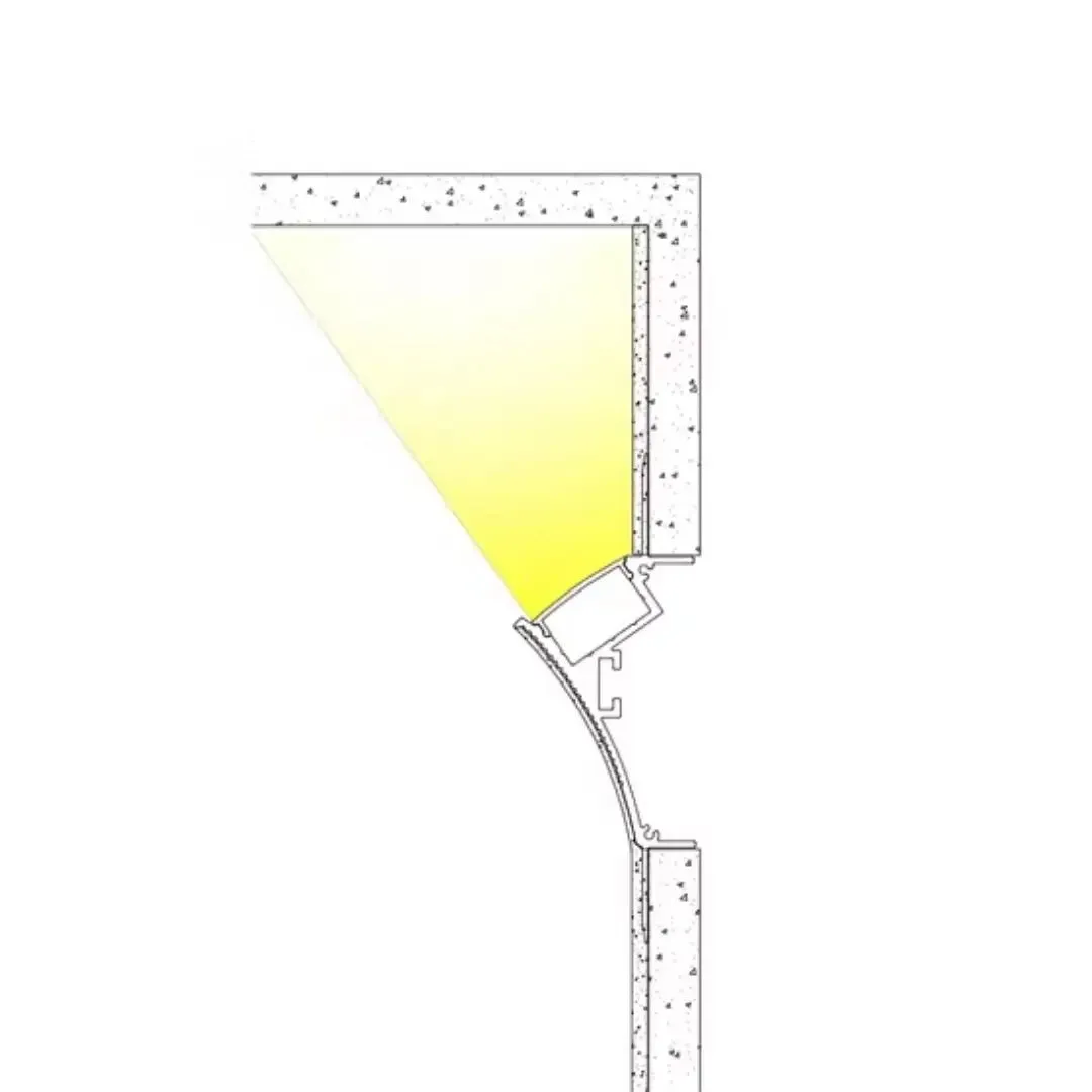İndirekt Trimless Sıva Altı LED Profili görseli 5